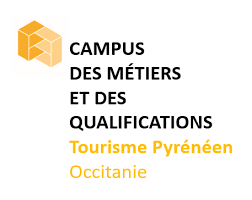 Logo Campus des métiers et des qualifications - Tourisme Pyrénées Occitanie